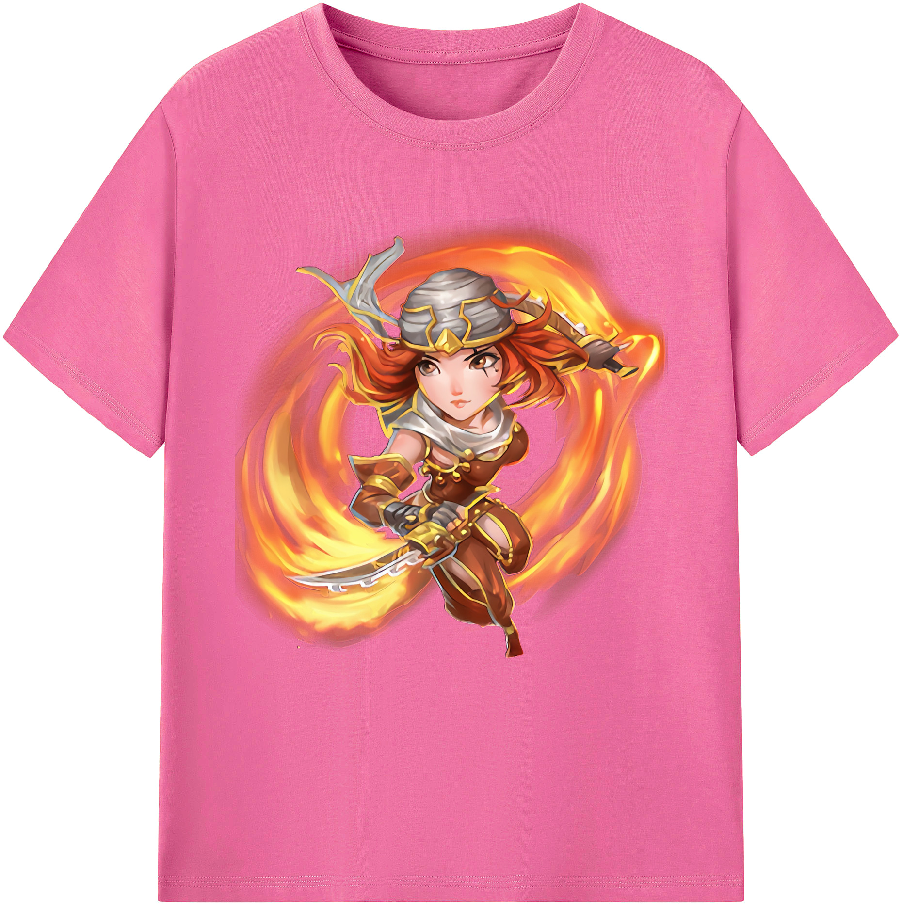 （画像用） リーグ・オブ・レジェンド League of Legends LOL レディースカジュアルプリントTシャツ（綿100％）